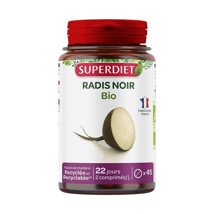 Superdiet Radis Noir Bio 45 Comprimés