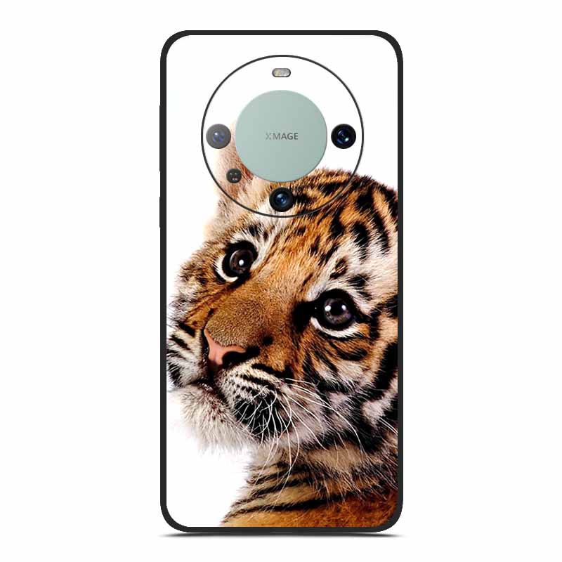 TPU Soft Phone Case for Huawei Mate 60 Funda Silicone Luxury Back Cover for Huawei Mate 60 pro Capa Animal Lion Dinosourus