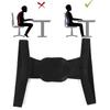 Adult Unisex Posture Corrector Brace Back Spine Support Hunchback Correction BeltBlack S