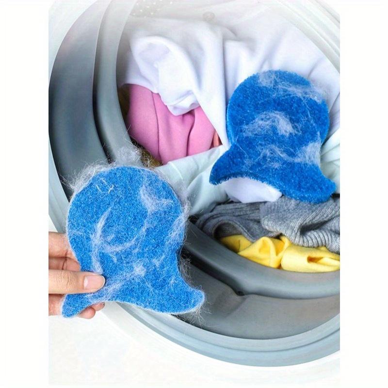 Waschbarer & Wiederverwendbarer Tierhaarfänger, Waschmaschinen-Flusenentferner, Essentielles Zubehör für Waschmaschine, Kleiderreinigung