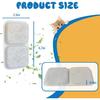 14-Pack Airsift Litter Box Filters for Catit Airsift Jumbo/Regular/Smartsift Litter Boxes,Dual Action Purifier Pads to Absorb and Freshen Litter Box
