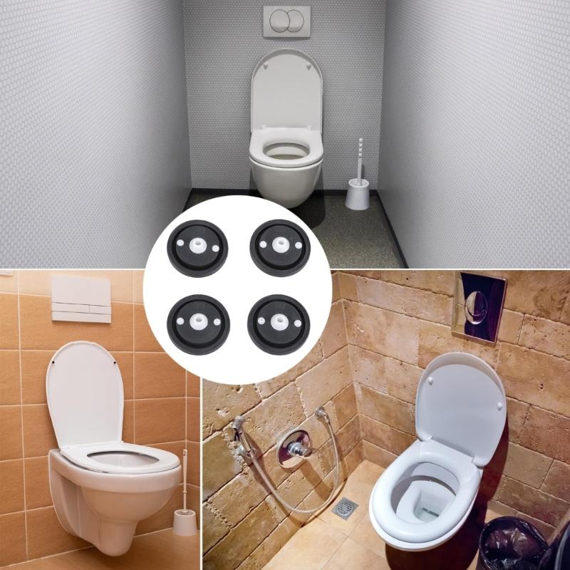 4 Stück Stabile Klebstoffe Materialien Membrandichtungen für Sensor-Spülventile Tragbares Zubehör für den Heim- und Gewerbegebrauch