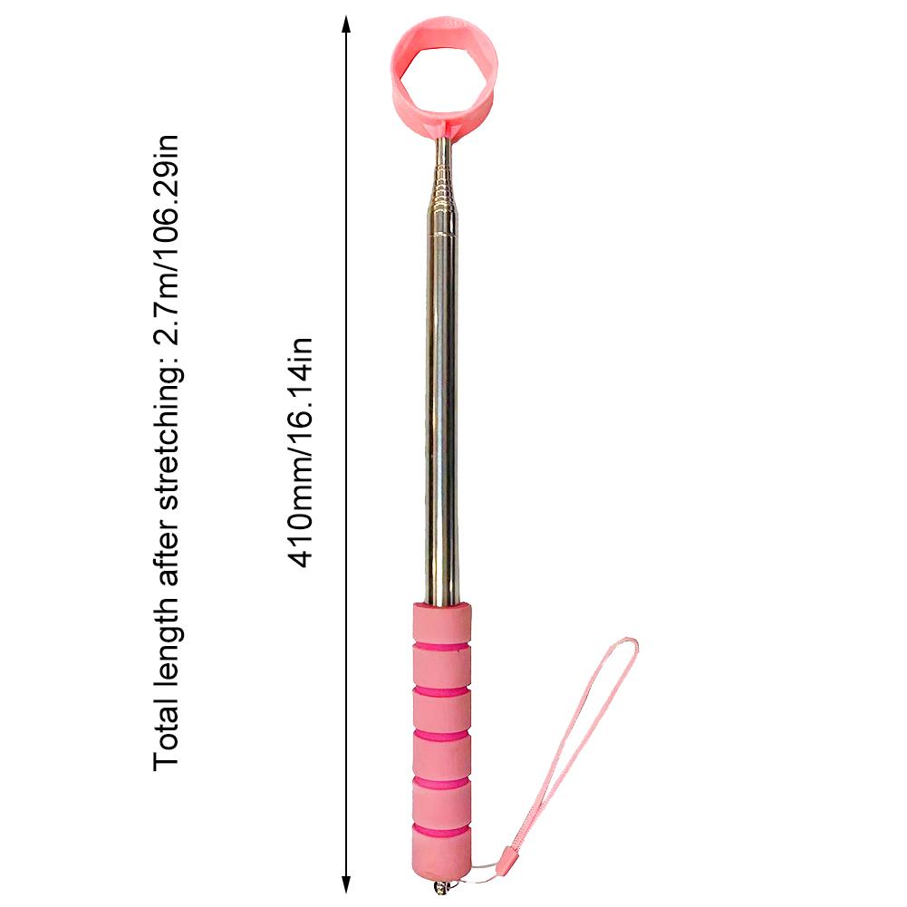 Telescopic Warm Up Golf Swing Trainer Telescopic Golf Club Golf Training Grip Correcting Gesturer Portable Training Aid