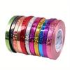 10 Rolls of Laser Ribbon Binding, Halloween Gift, Christmas Gift, Valentine's Day Gift Wrapping Ribbon, Rainbow Ribbon Balloon