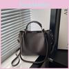 Street Style Large Pu Bucket Bag With Magnetic Closure For Casual Daily Use