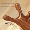 Multifunctional Sandalwood Massage Comb: Meridian Unblocking, Gua Sha, and Scalp Acupressure