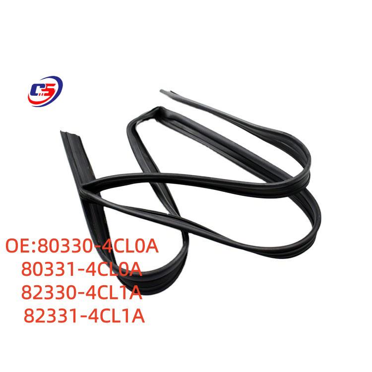 Nissan X-TRAIL 14-20 Window Glass Guide Rail Door Channel Mud Guard 80331-4CL0A 80330-4CL0A, 80331-4CL0A, 82330-4CL1A, 82331-4CL1A