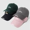 High quality letter embroidered cotton baseball hat men's and women's simple and versatile big head circumference cap tide