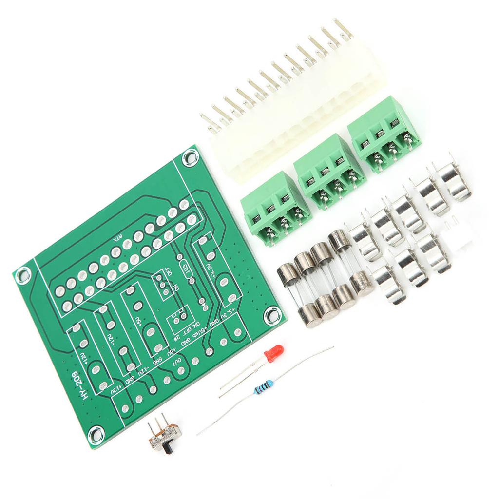 ATX Power Supply Board ATX 20Pin 24Pin Electronic Accessories with +5Vsb Output for Desktop