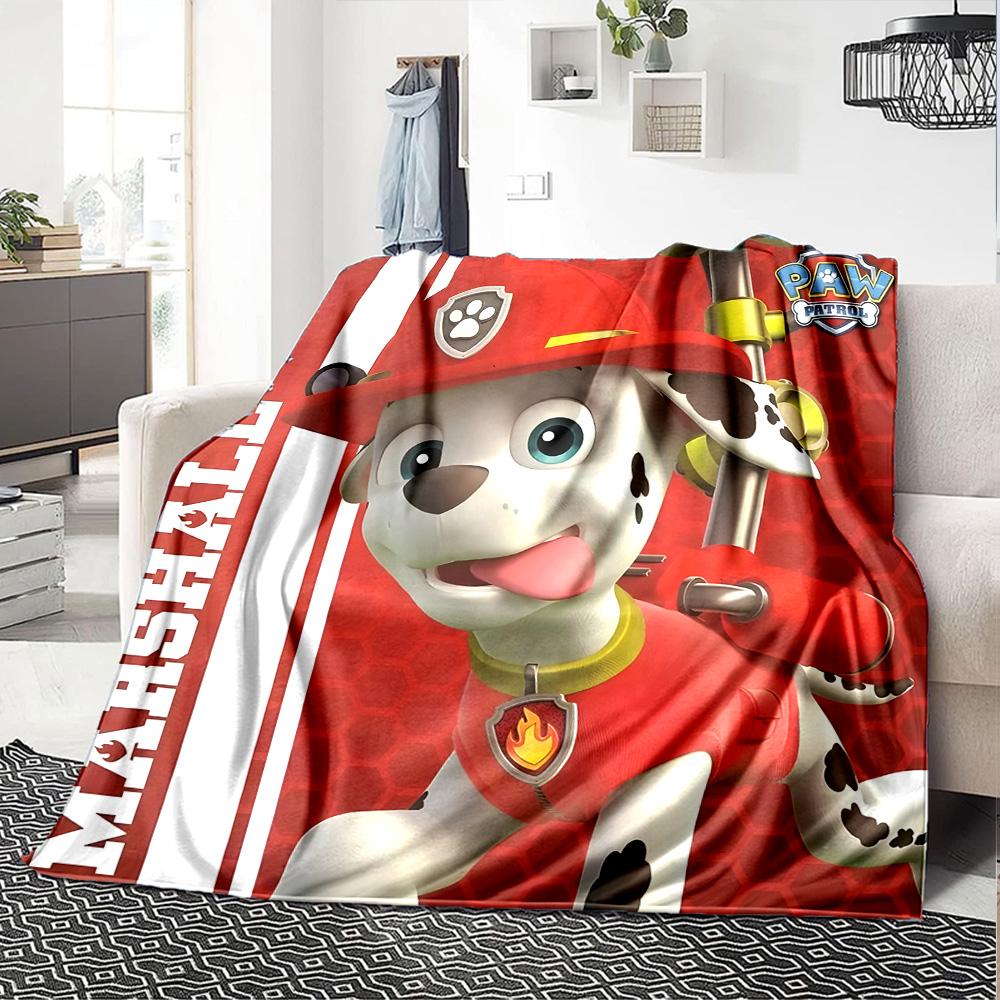1pc Paw Paw5 Blanket, Gift, for Men and Women, Soft Blanket, Good for Sofa Bed Couch Travel, Lightweight Flannel Blanket