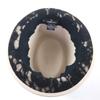 Excellent CHANEL Hat COCO Mark Button Fedora Hat Beige Felt Women M 13B Used