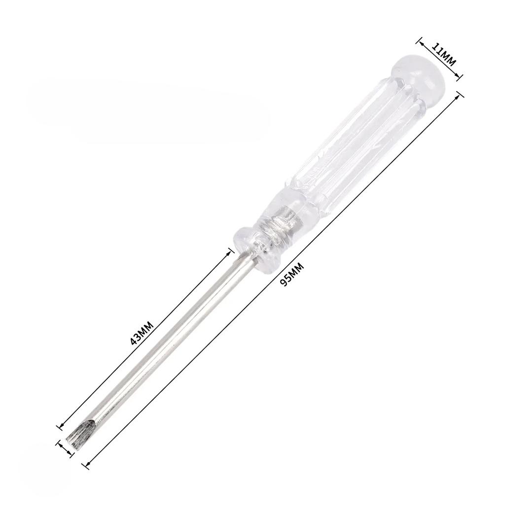Transparent Screwdriver Multifunctional Cross Slotted Screwdriver Cutter Head Screw Driver Disassemble Repair Tool