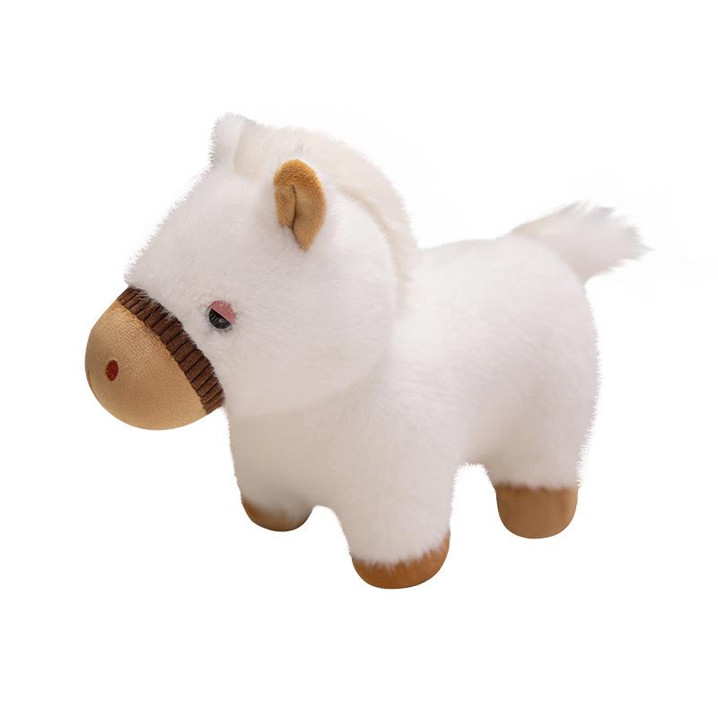 Children's Dwarf Leg Plush Horse Toy - Soothing Doll for Birthday Gift