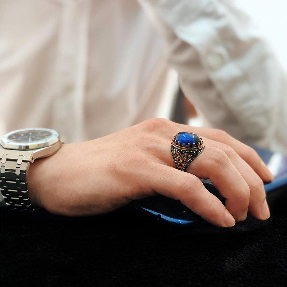 Zirkon Taşlı 925 Ayar Gümüş Yüzük