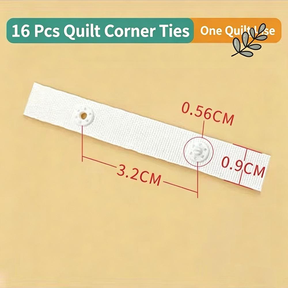 4/8/16PCS Four Corner Fixed Quilt Cover Ties Flat Rope Binding Duvet Cover Straps  Home Use