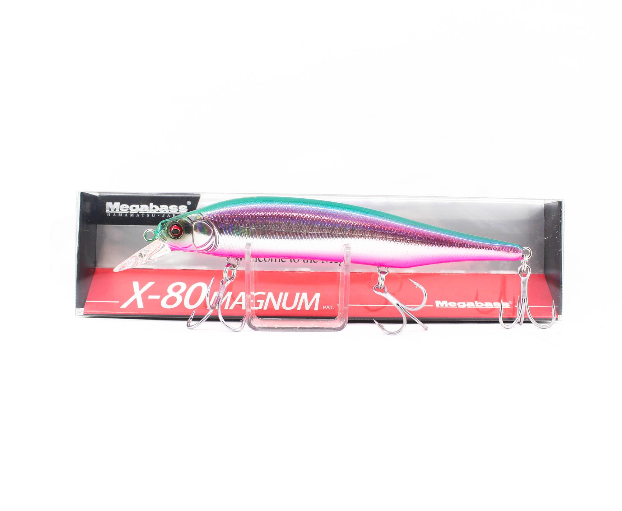 

Тонущая приманка Megabass X-80 Magnum GG Bayside Green PB (7048)