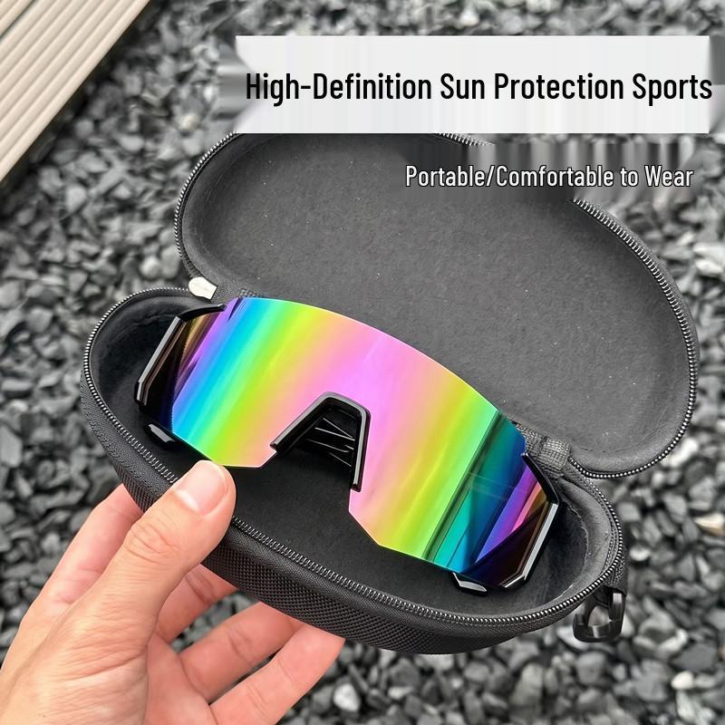 Women's Polarized Cycling & Outdoor Sports Sunglasses: Windproof, UV Protection for Running & Mountaineering