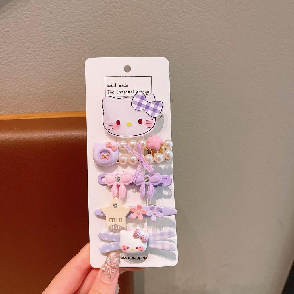 KT Cat Kids' Cute Bangs Hair Clips - Children's Hair Accessories