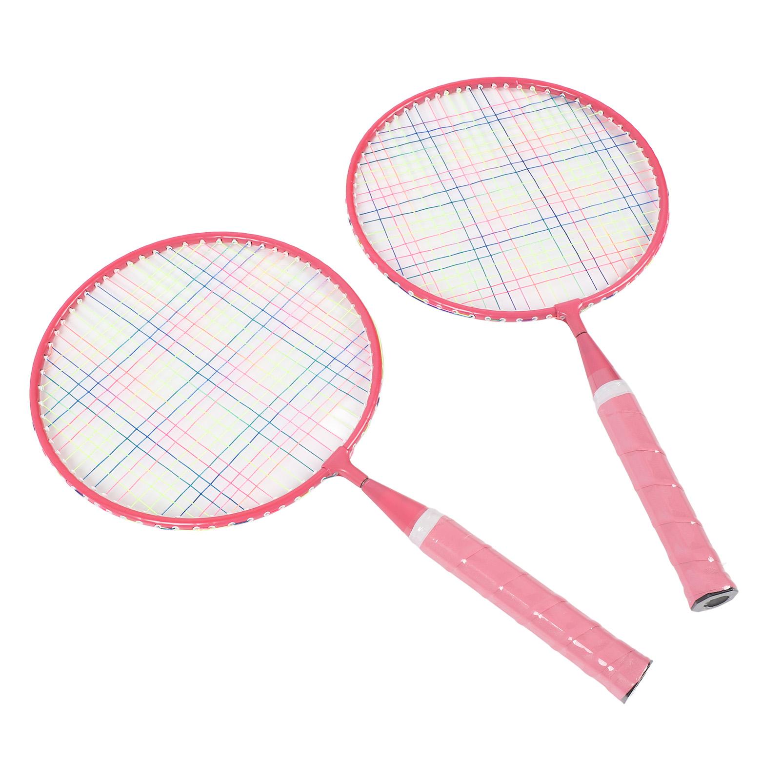 

Детский набор ракеток для бадминтона, спортивная теннисная ракетка для тренировок, игрушка с 3 нейлоновыми бадминтонами для