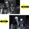 Gear Lever Metal Rod Gear Lever Handle Metal Gear Knob Car Spare for Car 07-21