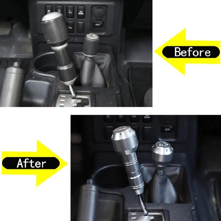 Gear Lever Metal Rod Gear Lever Handle Metal Gear Knob Car Spare for Car 07-21