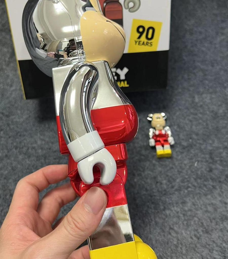 [USED] BE@RBRICK Mickey Mouse 90th Anniversary