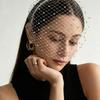 Rhinestone Bride Veils French Style Bridal Headwear Fashion Women's Headpieces  Wedding Ceremony