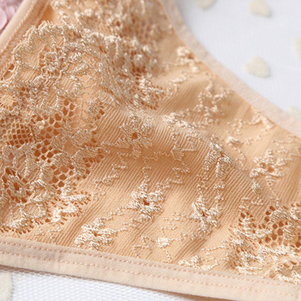 Ultra Thin Lace Strap Bandage Briefs Underwear G-string Panties