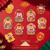 Magnetic Refrigerator Sticker - Spring Festival Fu Character & Year of the Horse New Year Decoration Couplets