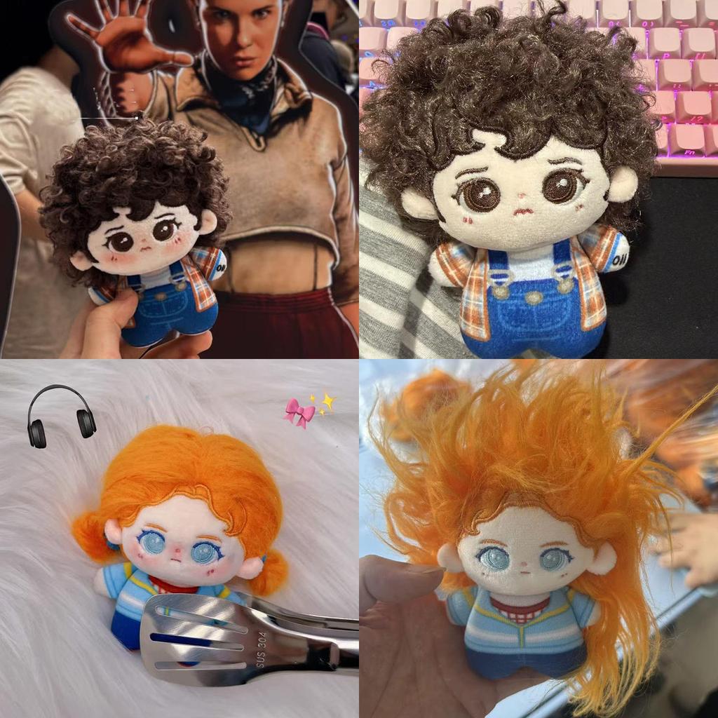 Poupée en Peluche Stranger Things 10cm Coton PP Avec Étiquette Suspendue Pour Adolescents Et Enfants
