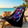 Like Demon Hunter Girls Beach Towel Super Soft Microfiber Quickdry Fabric Comfortable Lightweight