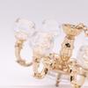 1/12 Dollhouse 6 Arm Chandelier, Doll Accessories Decoration, Home Living Room Lighting Fixtures