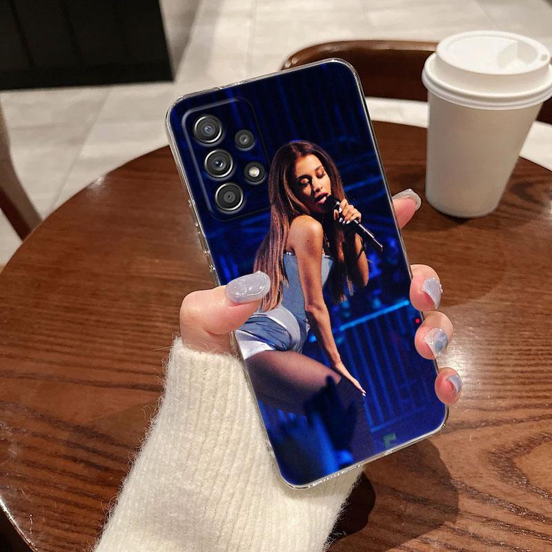 Lana Del Rey Sexy Model For Samsung Galaxy A55 Case A54 A52 A53 5G A15 A14 A13 A23 A51 A34 A35 A33 A32 A72 A71 Clear Phone Cover