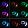 200Pcs Car Headliner Roof Star Light Kit Rgb Led Projector Fiber Optic Cable 12V
