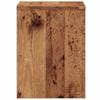 Nightstand with Vintage Wood Look 40 X 30 X 40 Cm Engineered Wood
