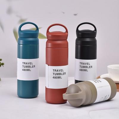Travel Tumbler Thermos Mug 500ML Stainless Steel Double Wall Tea Coffee Vacuum Flask