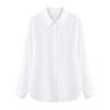 Women's Solid Color Lapel Shirt