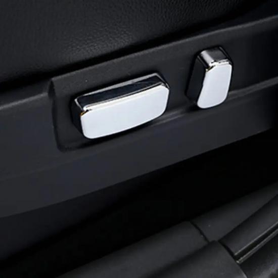 Car-Styling seat adjustment button cover modified trim decoration case For MITSUBISHI Outlander ASX 2013-2017