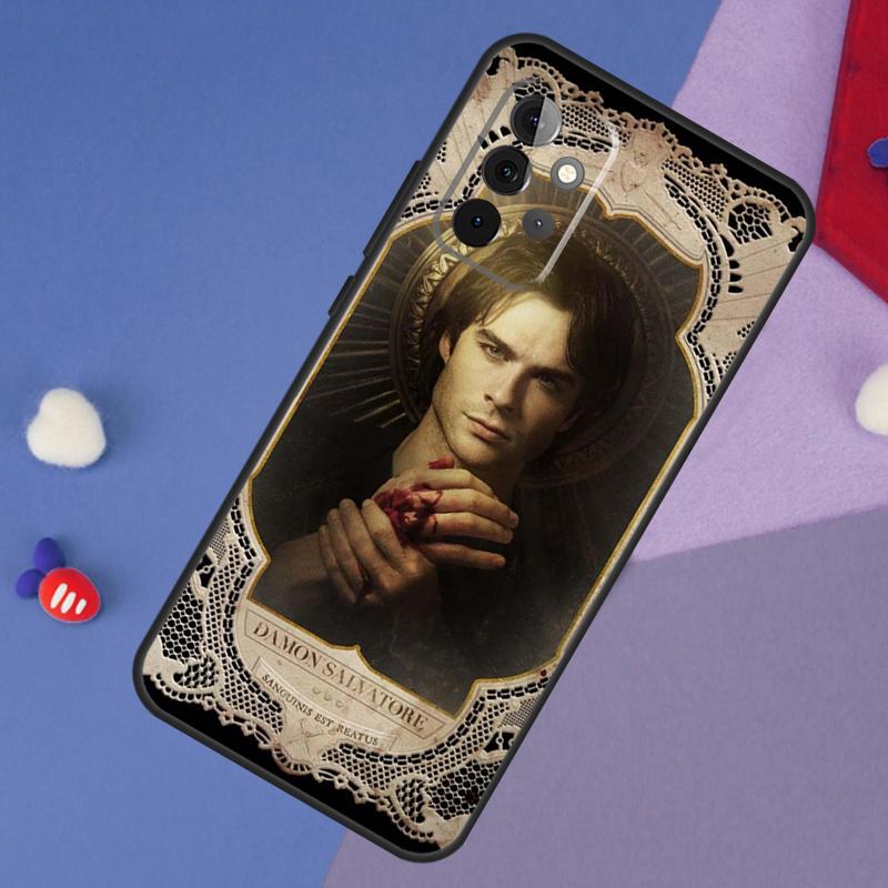 Damon Salvatore Vampire Diaries Case For Samsung Galaxy A55 A35 A32 A12 A22 A52 A06 A54 A34 A14 A56 A36 A26 A16 A13 A53 A15