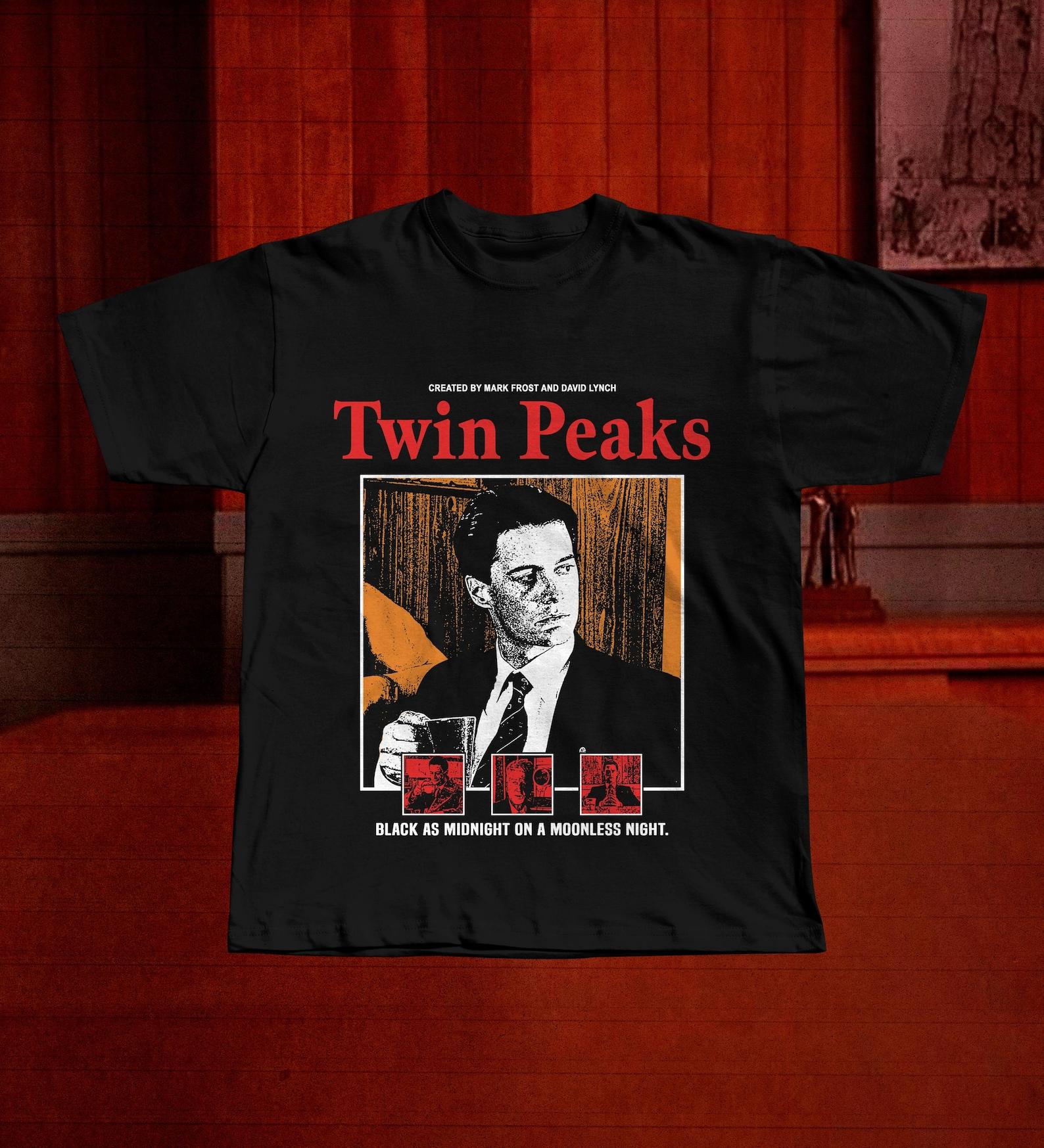 Twin Peaks Agent Cooper Damn Fine Coffee T-Shirt, Cult Classic Fan Tee S