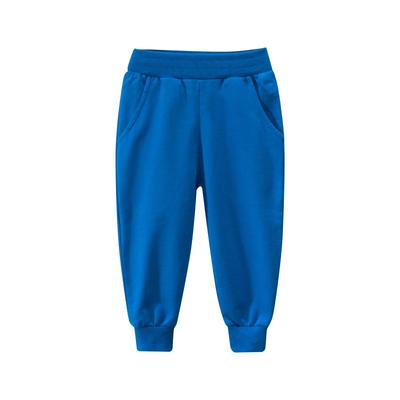 Winter Boys And Girls  Solid Color Sports Pants Long Pants