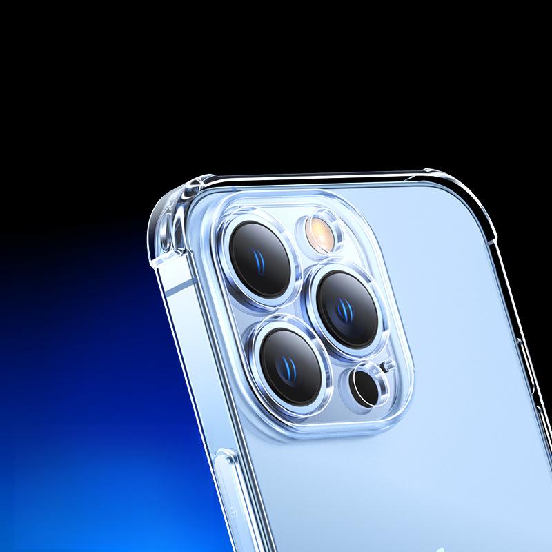 Apple 16 Mobile Phone Case IPhone 15 Apple 14 Promax Four Corner Airbag Anti-fall 13 Transparent 12 Soft Shell