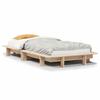VidaXL Bed Frames 90x190 Cm Solid Pine Wood, Bedroom Furniture, Bed Base, Wooden Bed 350680