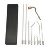 Kit de Buse pour Lave-Linge Haute Pression Système de Connexion Rapide Tige d'Extension Haute Pression Kit d'Accessoires pour Lave-Linge