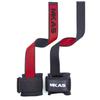 MKAS Non-slip Nylon Weightlifting Straps Padded Heavy Duty Lifting Gym Fitness Silicone Metal Buckle Wrist Support Straps