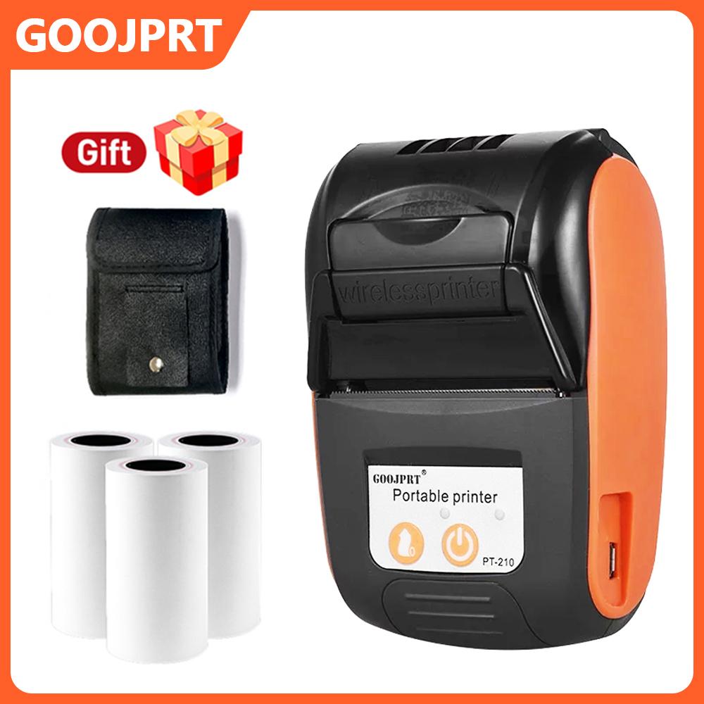 Mini Przenośna Termiczna Drukarka Paragonowa POS Bezprzewodowa Bluetooth 58mm Bilet Rachunek IOS Android PC Faktura Biznes Detaliczny Bez Atramentu