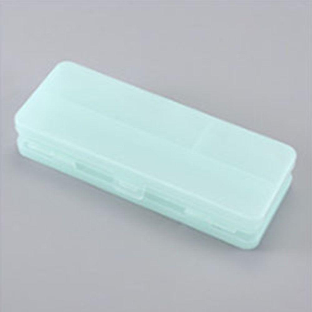 

Коробка для хранения Прозрачный пенал Макарон Простой пенал Двухслойный пенал Канцелярские товары