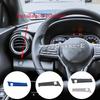 Steel Car Headlight Switch Frame For Nissan Kicks 2017 2018      Decoration Trim Auto Interior Accessories