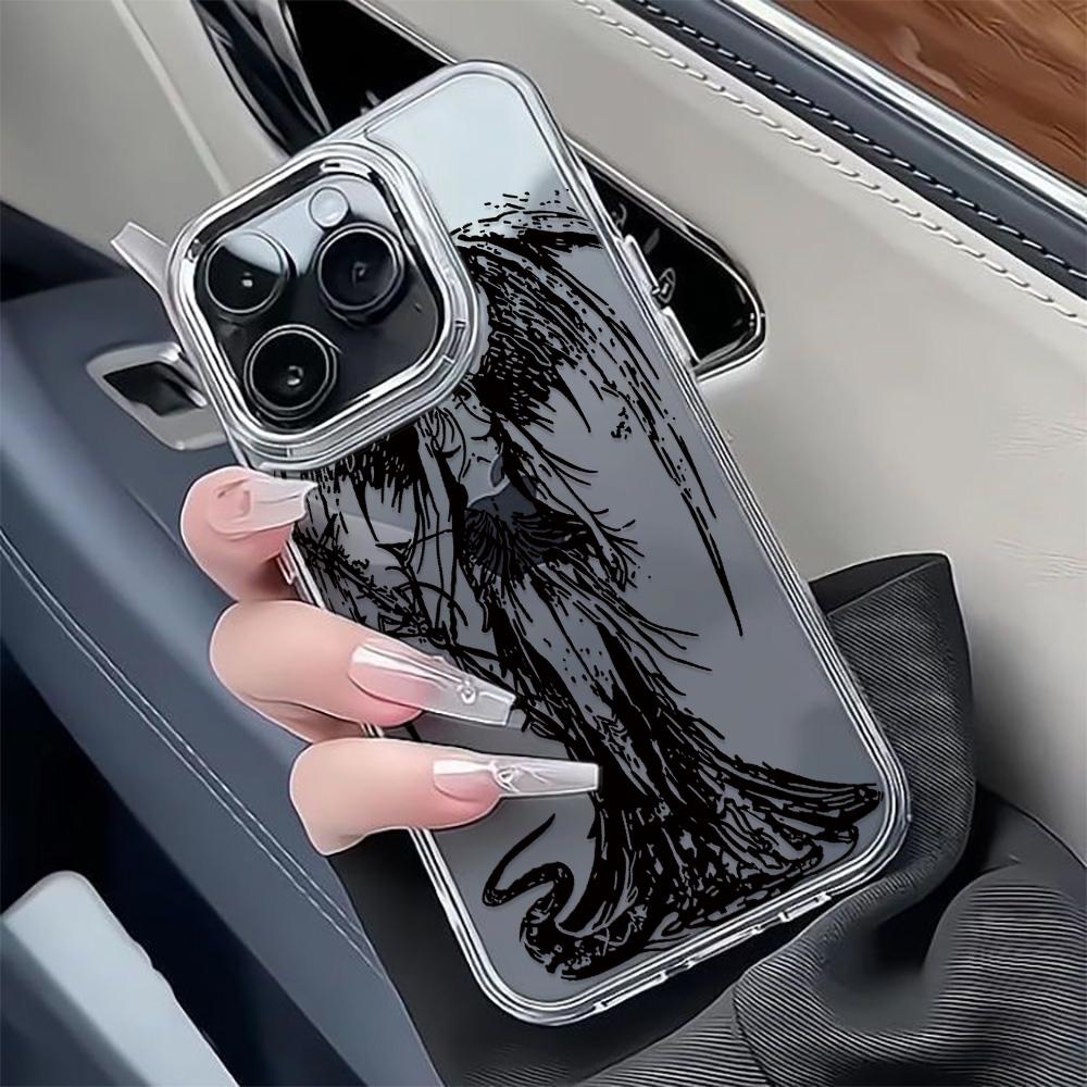 Dark Goddess Series Phone Cases For Iphone 17 16 Pro Max Air 15 11 14 13 12 Promax 17E 16E Plus Carcasa Soft Silicon Cover