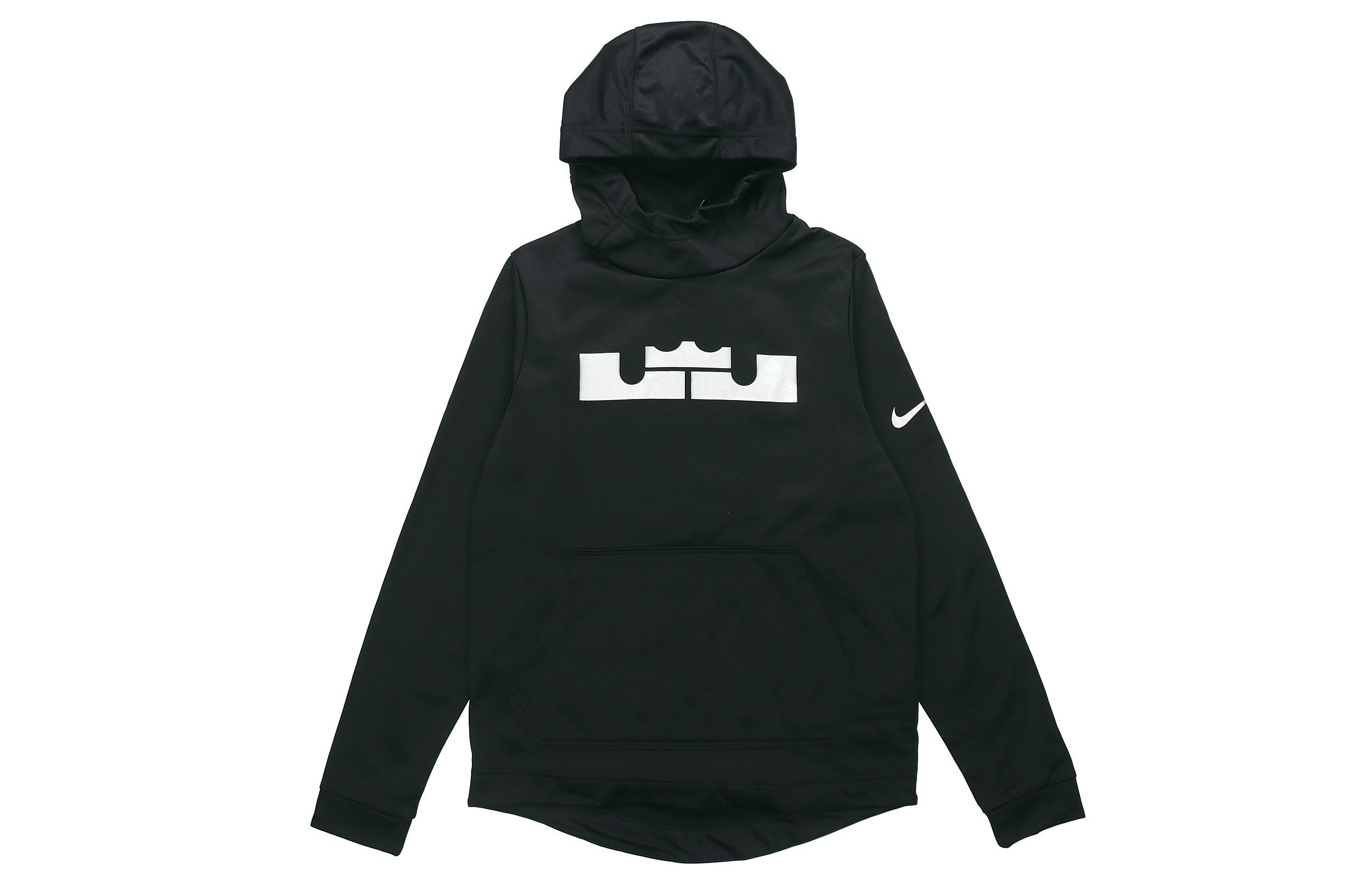 

Nike James Basketball Fleece Lined Hooded Pullover Sports American Sweatshirt Men s Black AQ8318-010 M